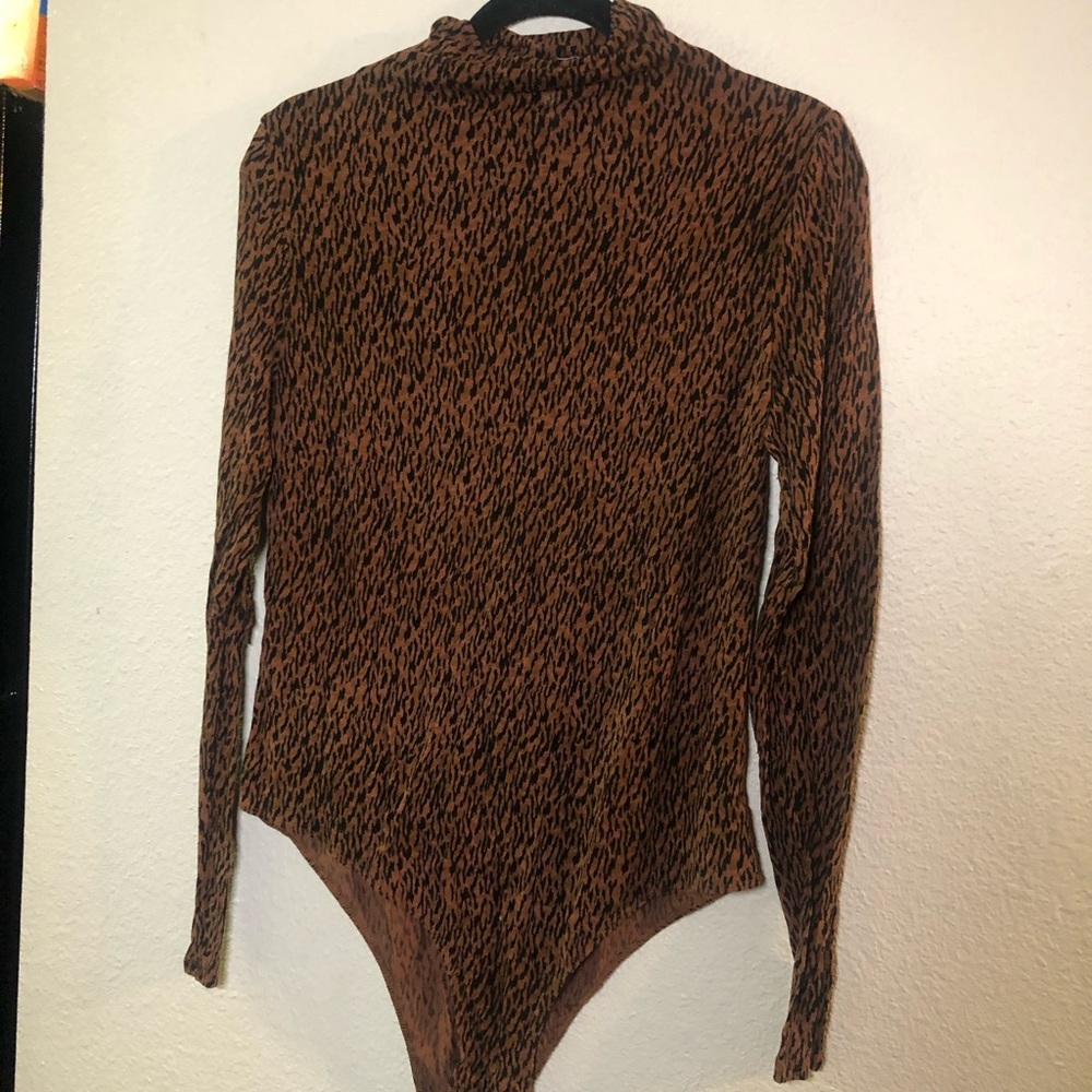 Leith leopard print body suit